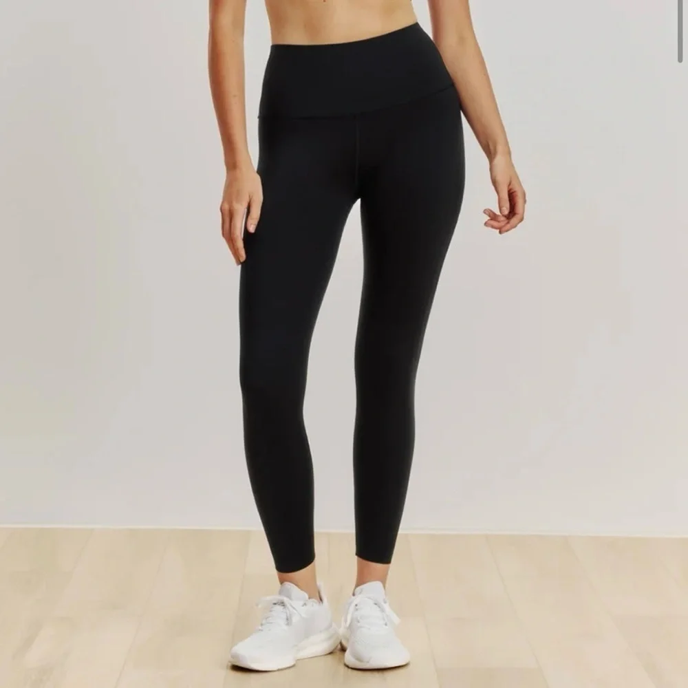 Knix HiTouch High Rise Off White Cloud Cream Leggings XXL